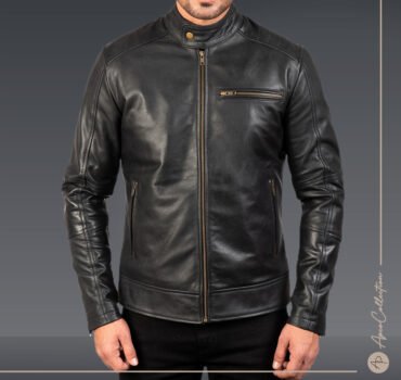 Dion Leather Biker Jacket